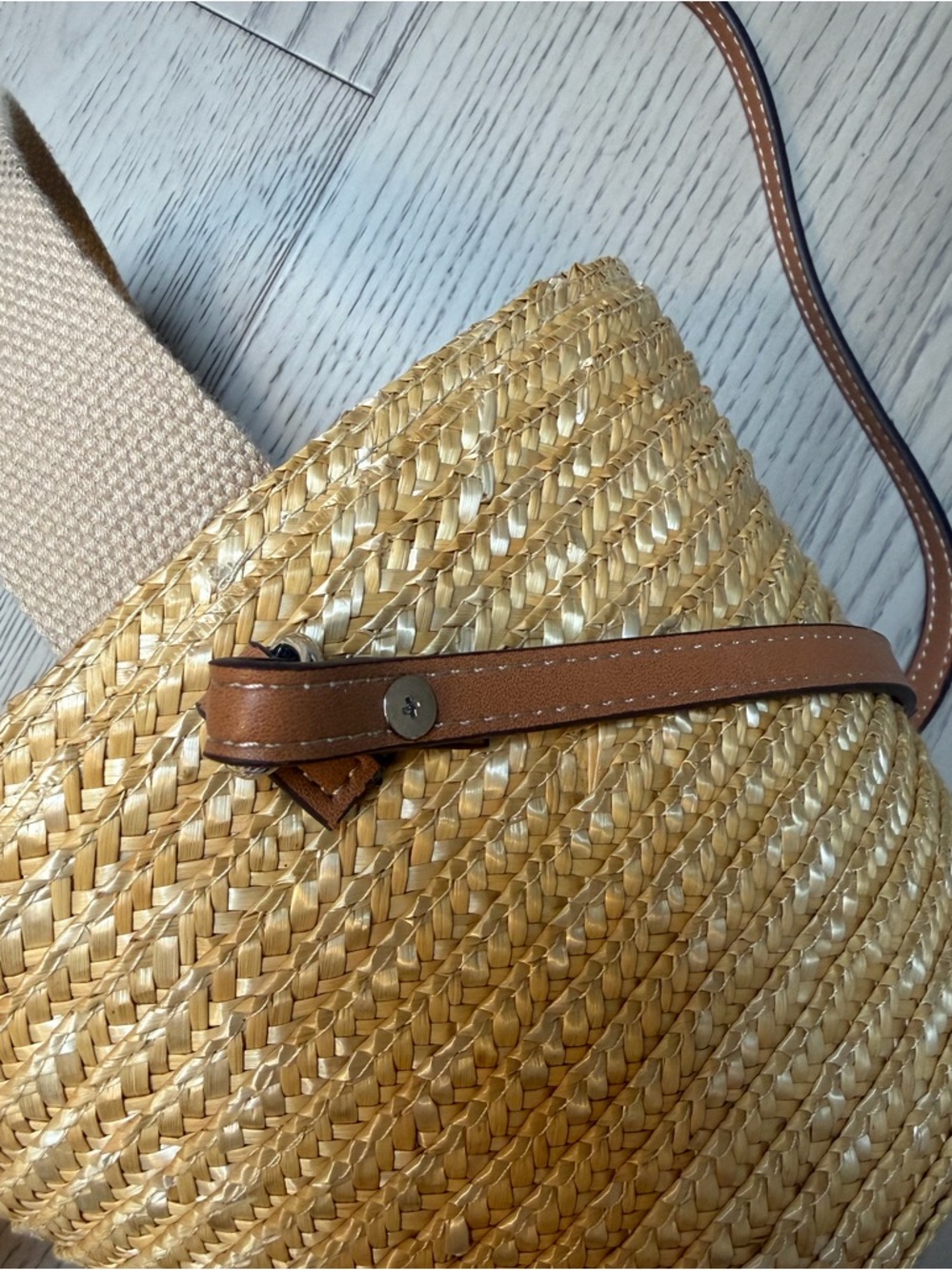 Mango straw bag - Picture 4 of 8